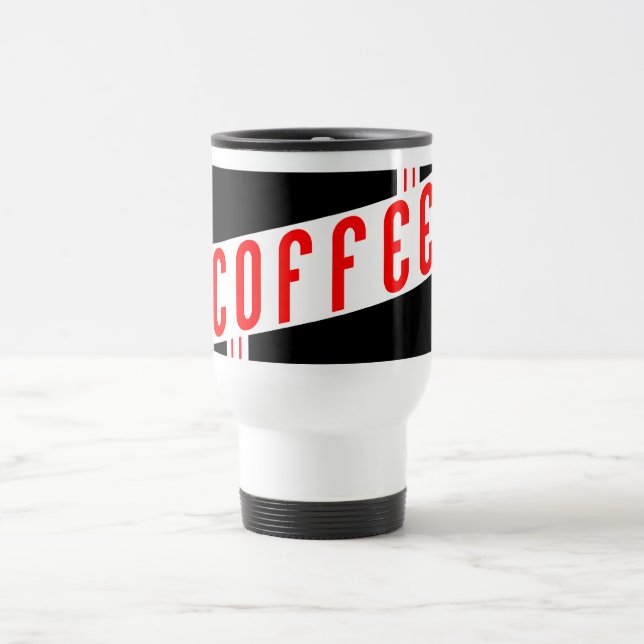 Mug De Voyage café rétro (Centre)