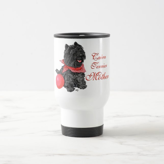 Mug De Voyage Cairn Terrier Fête des Mères (Centre)