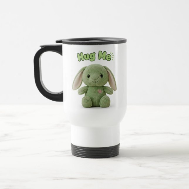 Mug de voyage Câlin Câlin Lapin (Gauche)