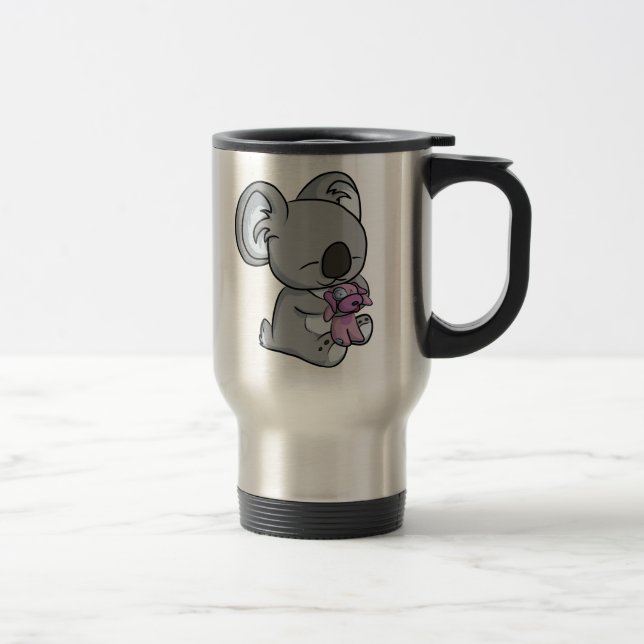 Mug De Voyage Câlins doux ! Koala (Droit)