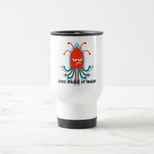Mug De Voyage Calmar géant de colère