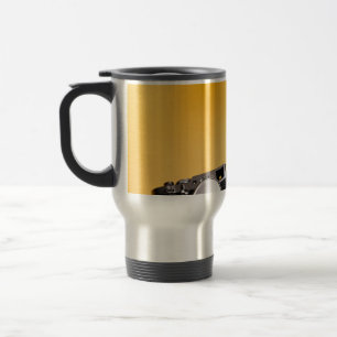 Mug De Voyage caméras jaunes