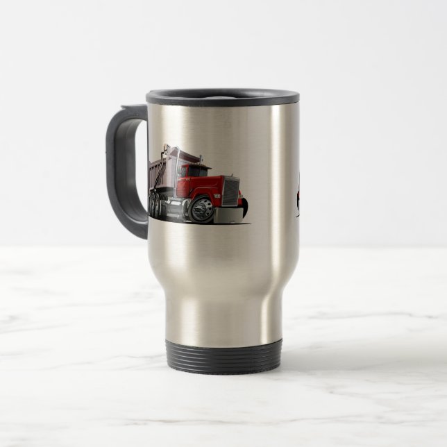 Mug De Voyage Camion de dessin (Devant gauche)