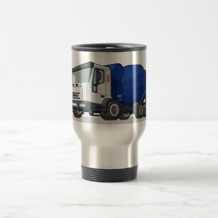Mug De Voyage Camion de mélangeur de ciment