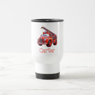 Mug De Voyage Camion de pompiers mignon