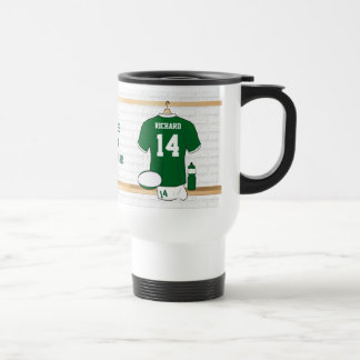 Mug De Voyage Camions de ventilateur de rugby personnalisés uniq