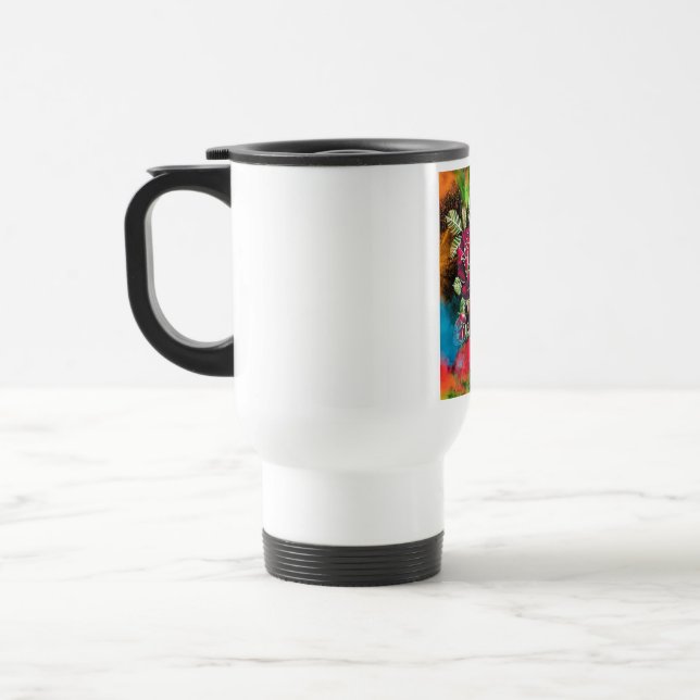 Mug De Voyage  camiseta   de flor (Gauche)