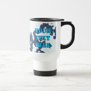 Mug De Voyage Camouflage d'hiver
