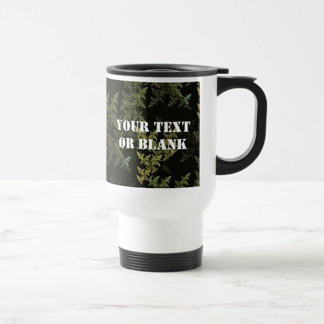 Mug De Voyage Camouflage fractal (Droite)