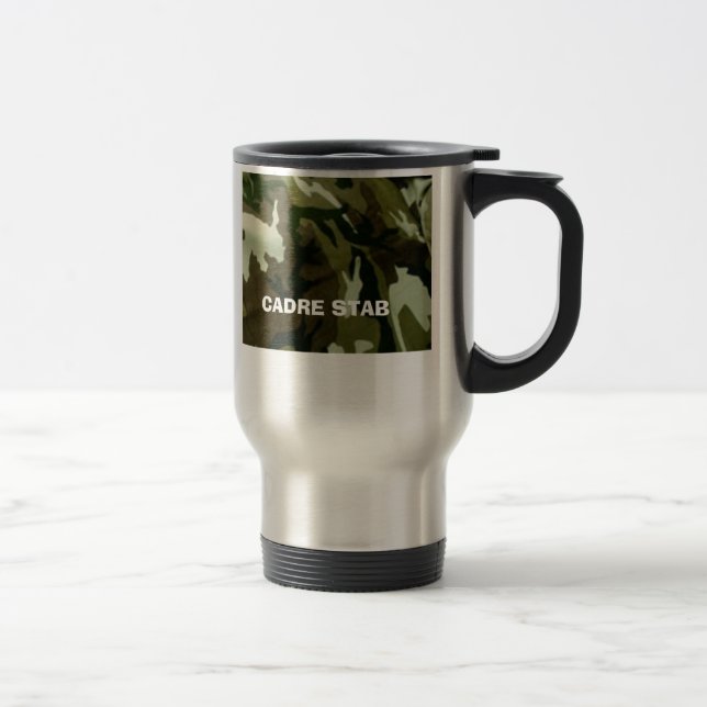 Mug De Voyage Camouflage, STAB CADRE (Droit)