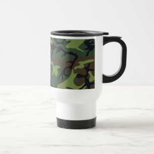 Mug De Voyage Camouflage vert militaire