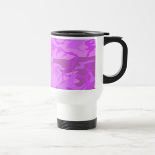 Mug De Voyage Camouflage violet clair
