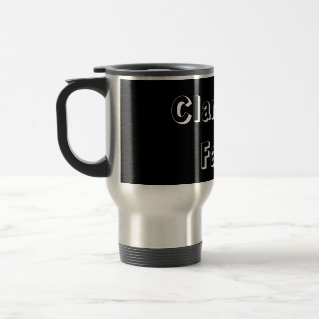 Mug De Voyage Camouflure de voyage agricole Clarkson (Gauche)