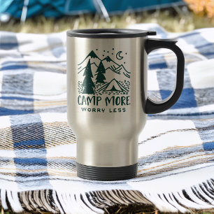 Mug De Voyage Camp Plus, S'Inquiéter Moins