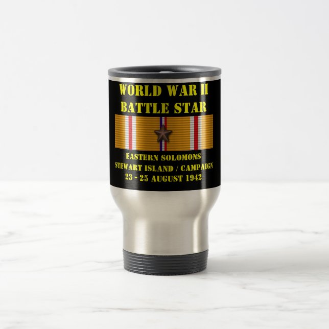 Mug De Voyage Campagne des solomons de l'Est ( Stewart Island ) (Centre)