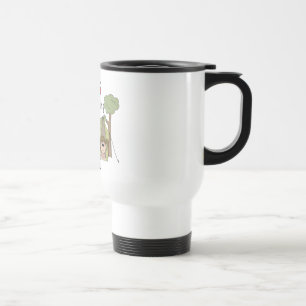 Mug De Voyage Camping d'amour de filles