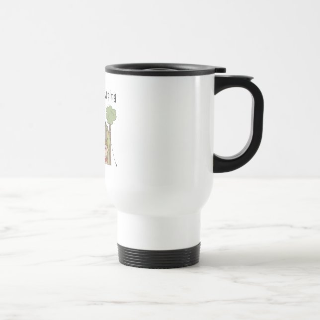 Mug De Voyage Camping d'amour de garçons (Droite)