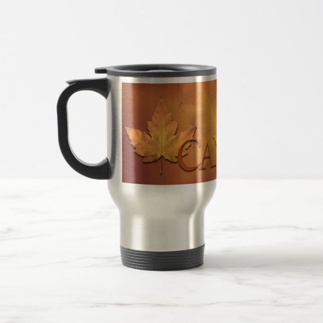 Mug De Voyage Canada Travel Musiques Canada Maple Leaf Souvenir  (Gauche)