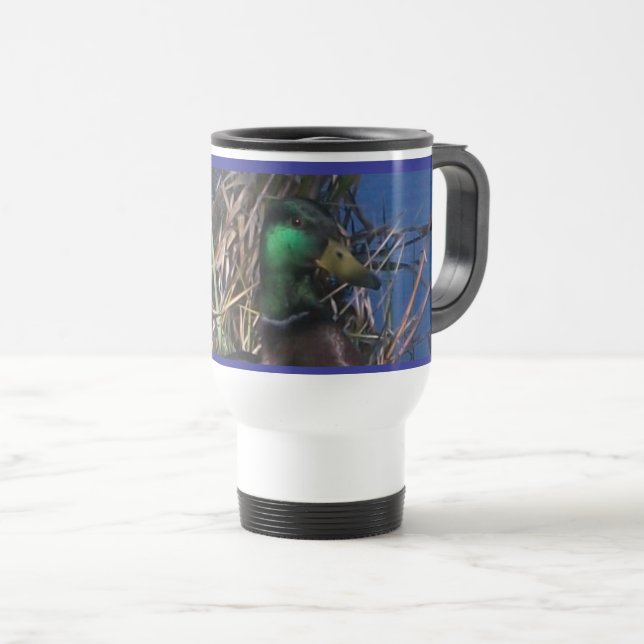 Mug de voyage Canard colvert (Devant droit)