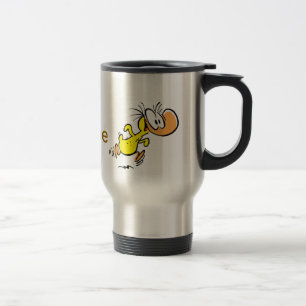 Mug De Voyage Canard de bande dessinée d'humour de café drôle