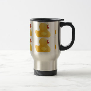 Mug De Voyage Canard en caoutchouc jaune