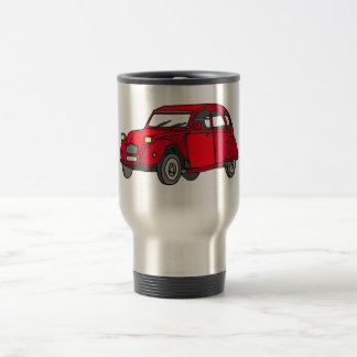 Mug De Voyage Canard rouge (2CV)
