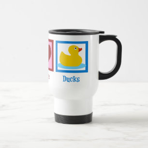 Mug De Voyage Canards d'amour de paix