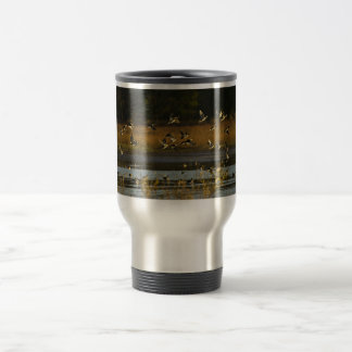 Mug De Voyage Canards se levant de l'eau