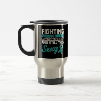 Mug De Voyage Cancer de l'ovaire Inspirer les femmes Fête des mè