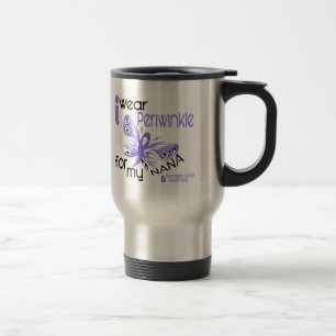 Mug De Voyage Cancer oesophagien JE PORTE le BIGORNEAU POUR MA