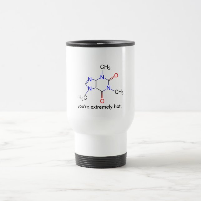 Mug De Voyage Canette thermique Caféine (Centre)