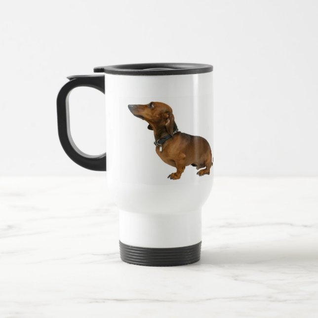 Mug De Voyage Canette Thermique daschund (Gauche)