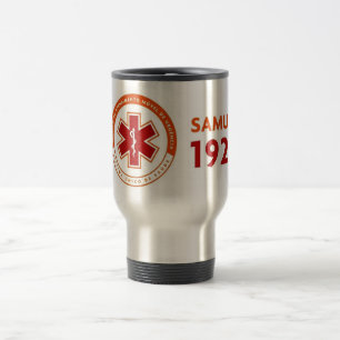 Mug De Voyage Canette thermique logomarca SAMU 192