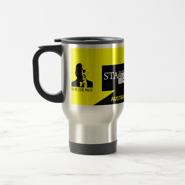 Mug De Voyage Capitalisme d'Anarcho d'Autrichien (Gauche)