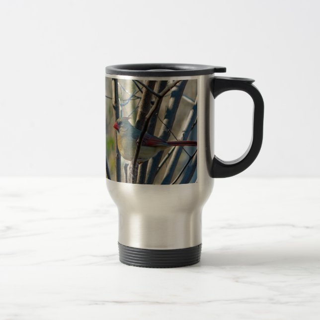 Mug De Voyage Cardinal féminin (Droit)