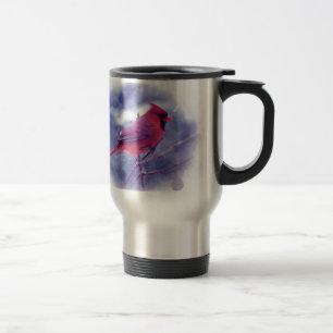 Mug De Voyage Cardinal rouge au Blizzard