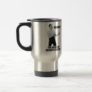 Mug De Voyage Cardio- - soulevez les poids plus rapidement -