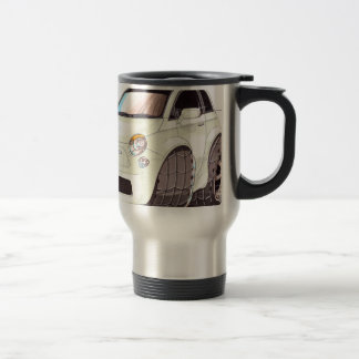 Mug De Voyage Caricature Fiat 500 façon tuning !