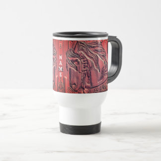 Mug De Voyage Carousel Horse Art Personnalisé