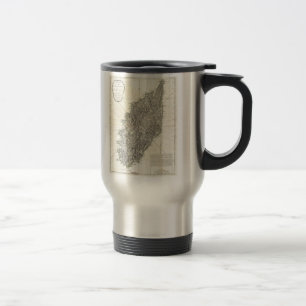 Mug De Voyage Carte ancienne de Corse (1794)