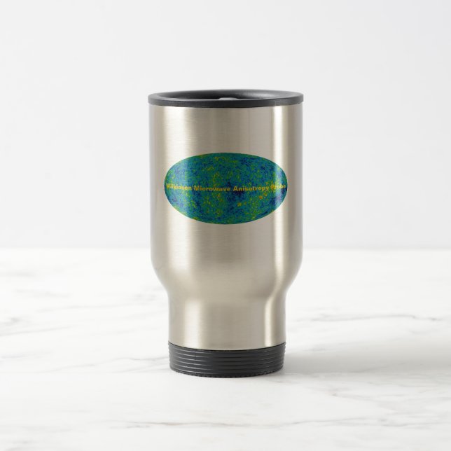 Mug De Voyage Carte de l'univers de la sonde d'anisotropie micro (Centre)