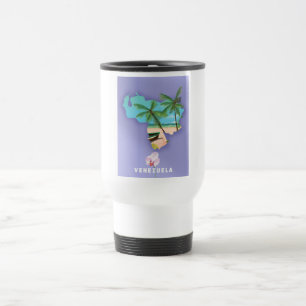 Mug De Voyage carte du Venezuela