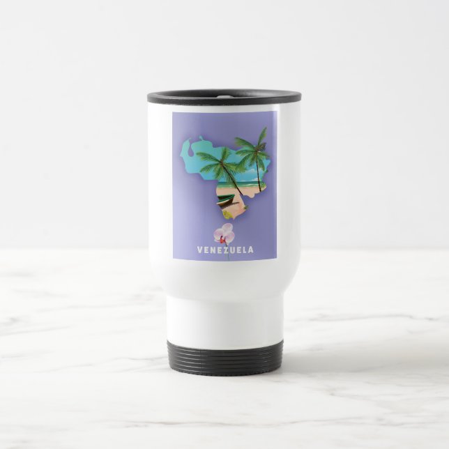 Mug De Voyage carte du Venezuela (Centre)
