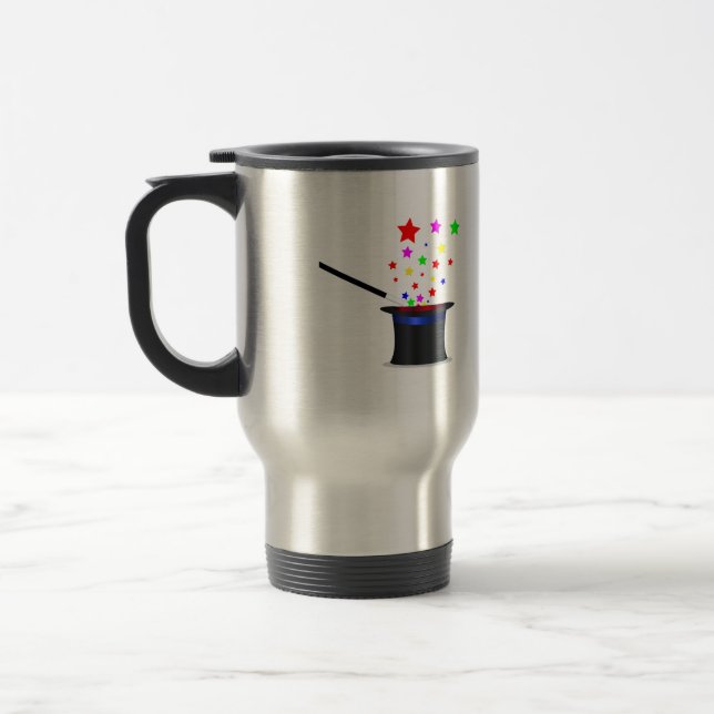Mug De Voyage Casquette Magique Et Baguette (Gauche)