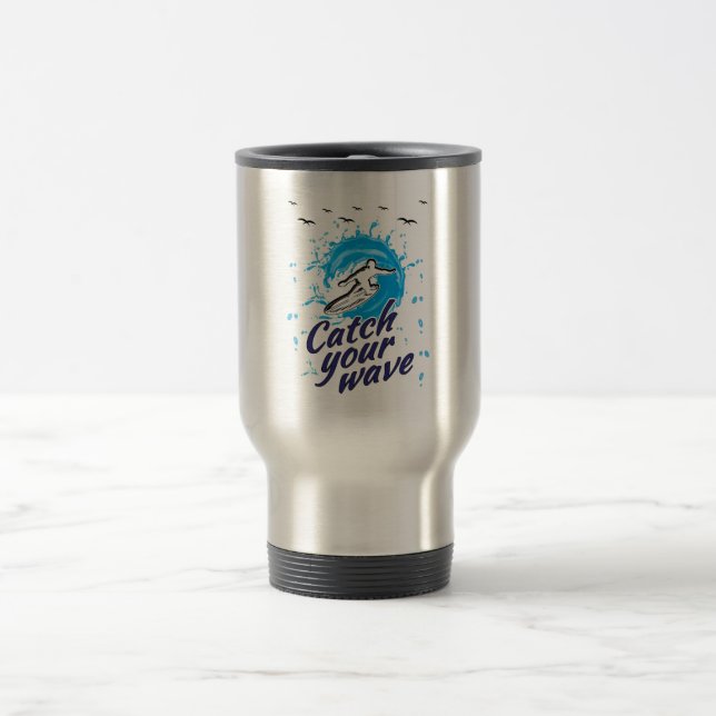 Mug De Voyage Catch Your Wave (Centre)