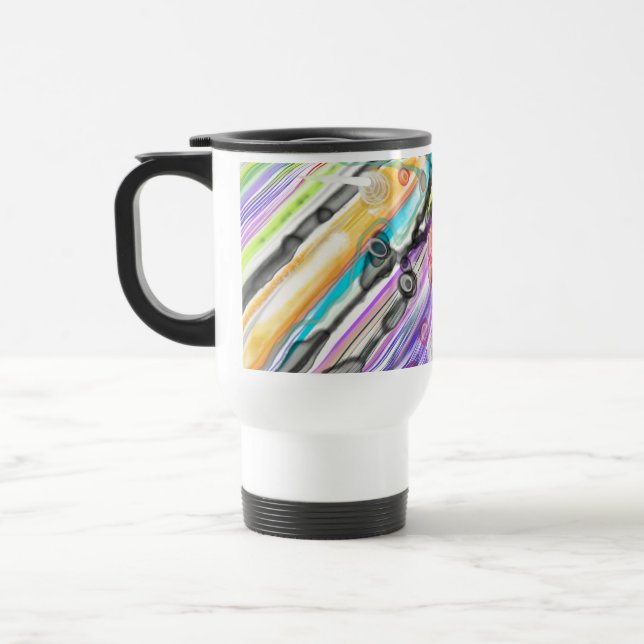 MUG DE VOYAGE CATÉGORIE CINQ ÉCHANTILLONNEMENT ART CONCEPTION AB (Gauche)