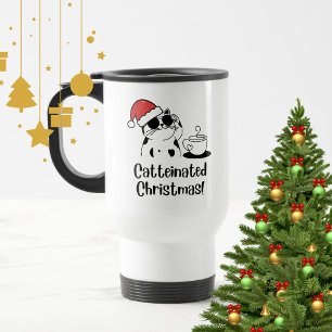 Mug De Voyage Catteinated Café de Noël et Vacances pour Amoureux