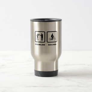 Mug De Voyage Cavalier de bicyclette