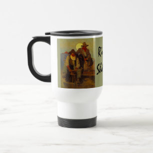 Mug De Voyage Cavaliers Côté-Seat de fusil de chasse