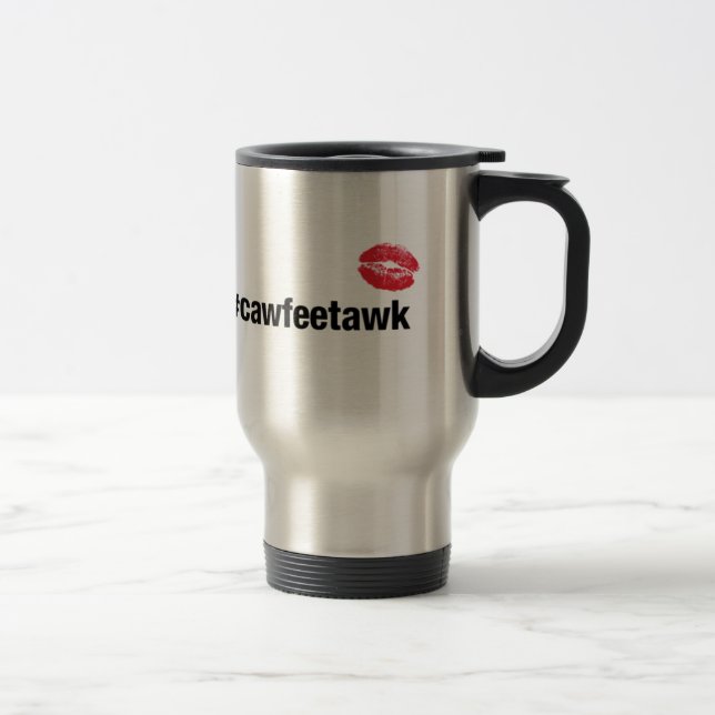 Mug De Voyage Cawfeetawk (Droit)